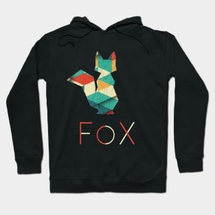 Fox Geometric Design Hoodie